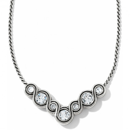 Brighton Silver Infinity Sparkle Necklace