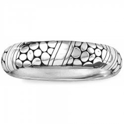 Brighton Pebble Rings Hinged Bangle