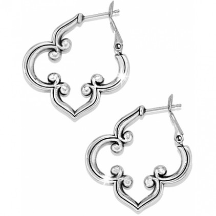 Brighton Silver Toledo Hoop Earrings