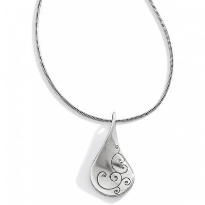 Brighton Twirl Necklace Silver