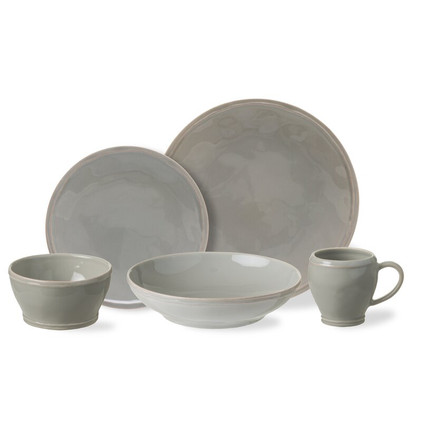 Casafina Fontana 30 Piece Place Setting Fontana Grey