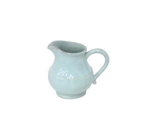 Casafina Impressions Robins Egg Blue Small Pitcher