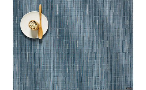 Chilewich Bamboo Tablemat 14x19 Placemat - Rain