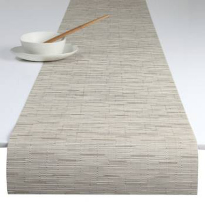 Chilewich Bamboo Table Runner 14x72 - Oat
