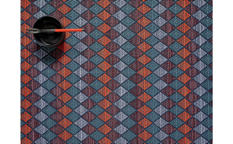 Chilewich Kite Table Mat 14x19 Gemstone