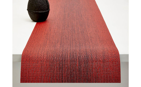 Chilewich Ombre Table Runner 14x72 Ruby