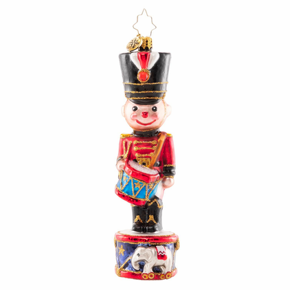 Christopher Radko Cheerful Toy Soldier Ornament