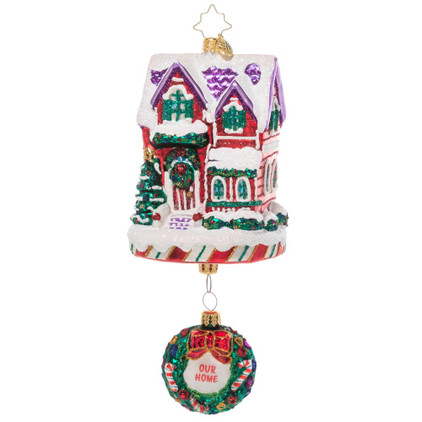 Christopher Radko The Claus' Fixer Upper Ornament