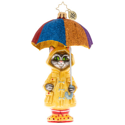 Christopher Radko Its Raining Cats! Ornament