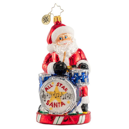 Christopher Radko One Merry Man Band Ornament