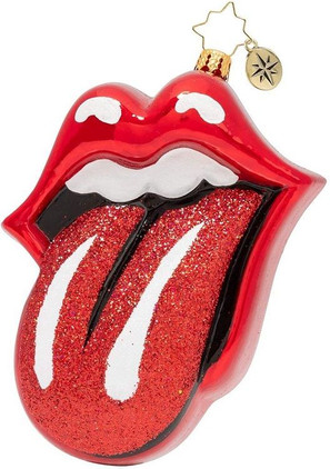 Christopher Radko A Rolling Stones Christmas Ornament