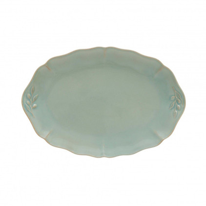 Costa Nova Alentejo Turquoise Medium Oval Platter