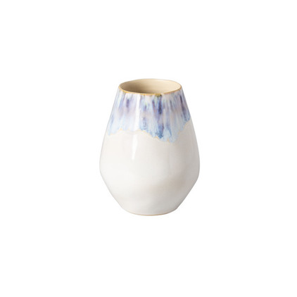 Costa Nova Brisa Small Oval Vase Blue