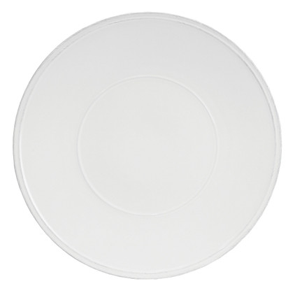 Costa Nova Friso Charger Plates Set of 6 - White