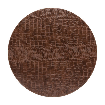 Costa Nova Club Caramel Round Placemat - Set of 6