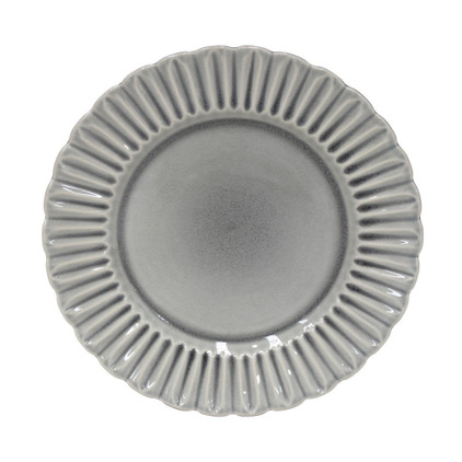 Costa Nova Cristal Grey Dinner Plate - Set of 6