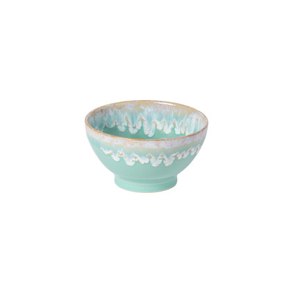 Costa Nova Latte Bowls Collection Aqua Set 4 Latte Bowls 6 inch