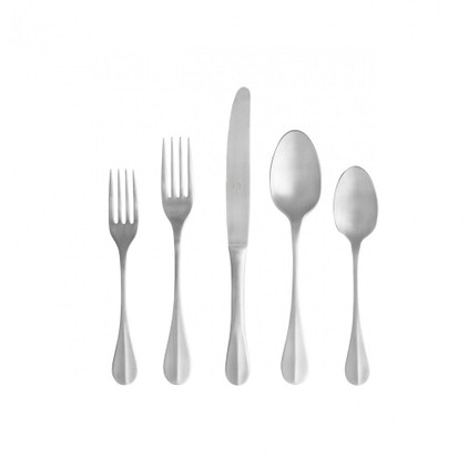 Costa Nova Nau Brushed Flatware 5 Piece Set with Box