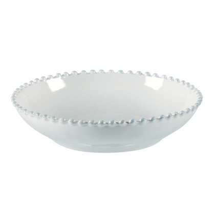 Costa Nova Pearl Pasta Plate Set of 6 - White