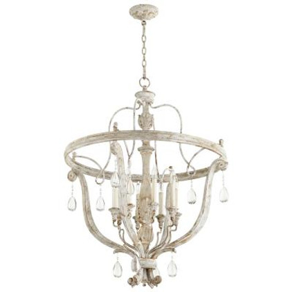 Cyan Design Baton Chandelier Weathered Grey