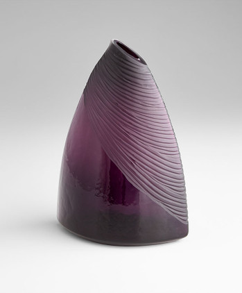 Large Mount Amethyst Vase by Cyan Design