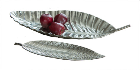 Dessau Home Tropical Leaf Tray Home Decor