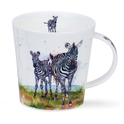 Dunoon Cairngorm Serengeti Zebra Mug