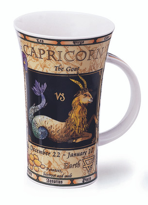 Dunoon Glencoe Zodiac Mug - Capricorn (16.9oz)