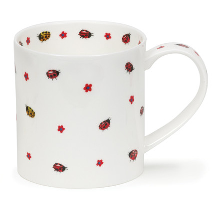 Dunoon Orkney Flutterby Ladybugs Mug