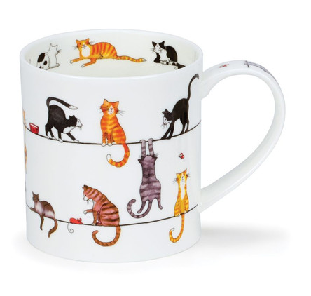 Dunoon Orkney Live Wires Cat Mug