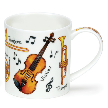 Dunoon Orkney Music Instruments Mug