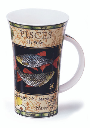 Dunoon Glencoe Zodiac Mug - Pisces (16.9oz)