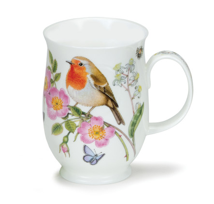 Dunoon Suffolk Hedgerow Birds Robin Mug