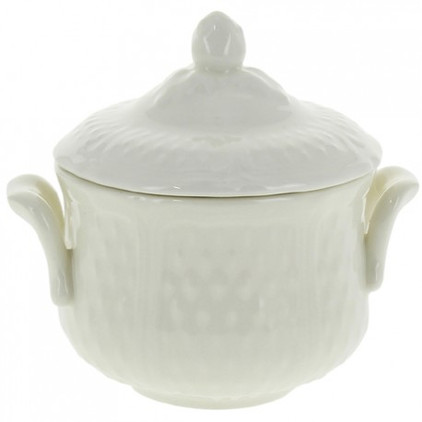 Gien Pont Aux Choux White Sugar Bowl