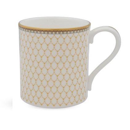 Halcyon Days Gordon Castle Antler Trellis Ivory Mug