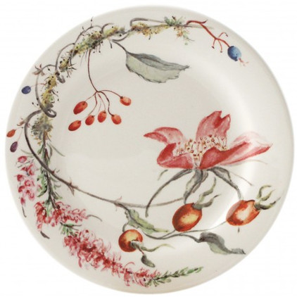 Gien Bouquet Floral Canape Plate