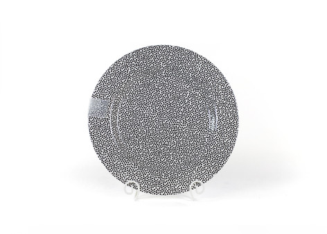 Happy Everything Black Small Dot Entertaining Big Platter