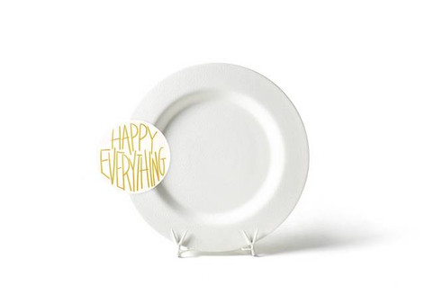 Happy Everything White Small Dot Entertaining Big Platter