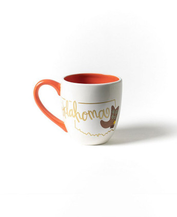 Happy Everything Oklahoma Motif 4.25 Mug