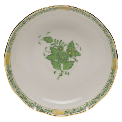 Herend Chinese Bouquet Green Mocha Saucer 5.5 inch D