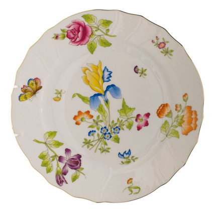 Herend Antique Iris Dinner Plate - Motif 03 10.5 inch D