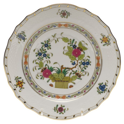 Herend Indian Basket Salad Plate 7.5 inch D