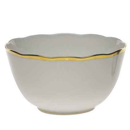 Herend Gwendolyn Round Open Vegetable Bowl 7.5 inch D