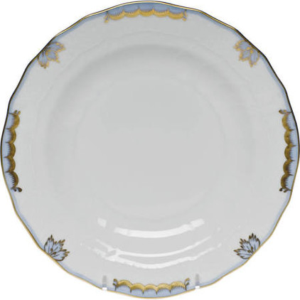 Herend Princess Victoria Light Blue Dessert Plate 8.25 inch D