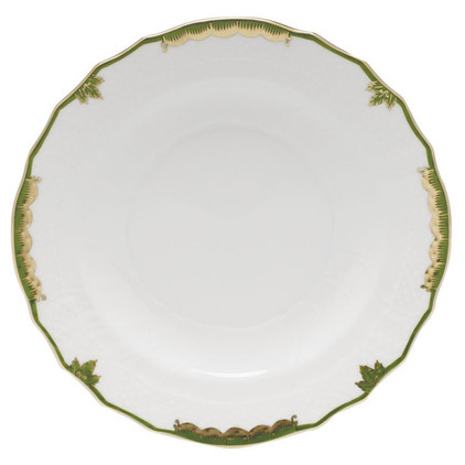 Herend Princess Victoria Dark Green Salad Plate 7.5 inch D