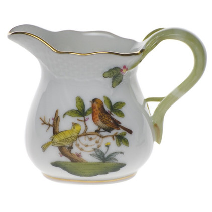 Herend Rothschild Bird Creamer (1.5 Oz) 2 inch H