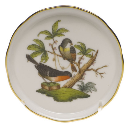 Herend Rothschild Bird Coaster - Motif 02 4 inch D