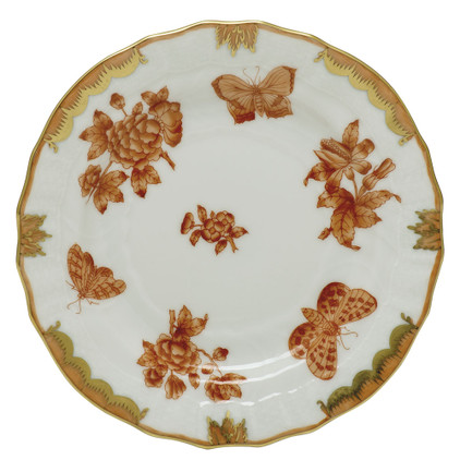 Herend Porcelain Queen Victoria Bread And Butter Plate 6D