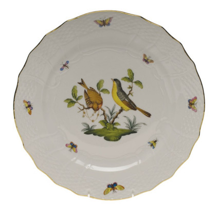 Herend Rothschild Bird Service Plate - Motif 07 11 inch D