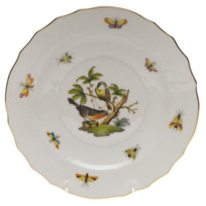 Herend Rothschild Bird Salad Plate - Motif 02 7.5 inch D